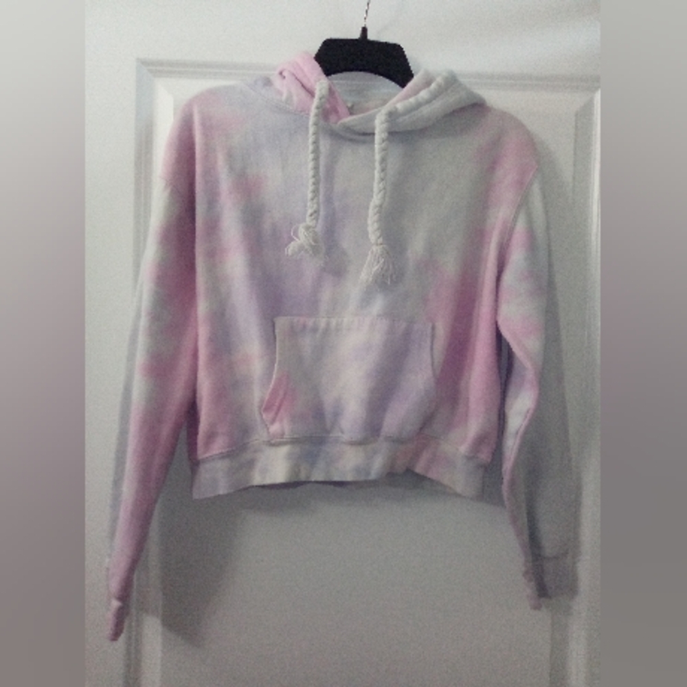 Pastel Tie-Dye Kids Hoodie Size Medium By Dreamsicles